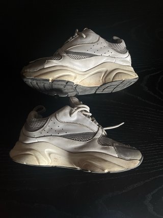 Dior B22 Sneakers Grigio Bianco