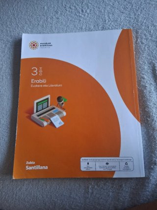 EUSKARA ETA LITERATURA ERABILI 3 DBH MUNDUAK ER...