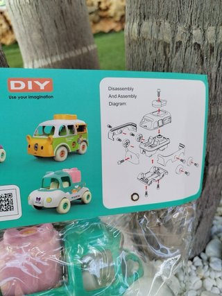 4 Vehículos Desmontables Juguete