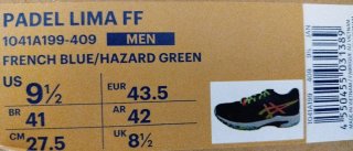 Zapatillas Asics Gel Lima FF Pádel