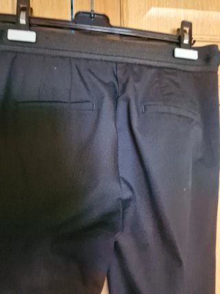 Pantalón de vestir negro Zara