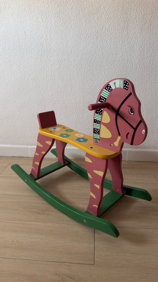 Caballito Mecedora Infantil Madera