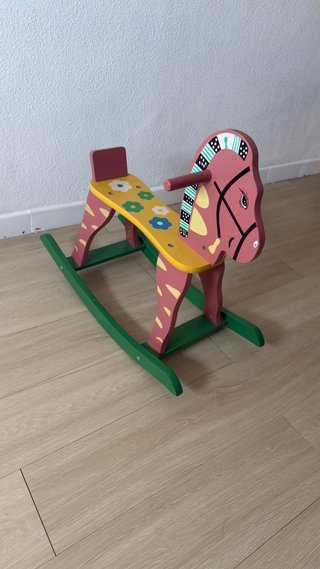 Caballito Mecedora Infantil Madera
