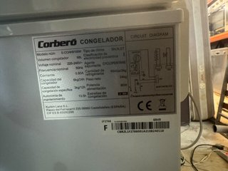 Congelador Horizontal, congelador arcón 98L