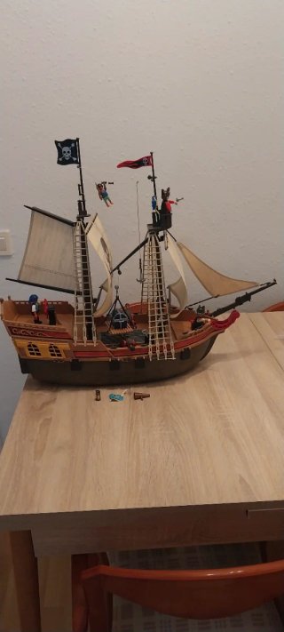 Playmobil,barco,lote,piratas,fortaleza,isla,fortin