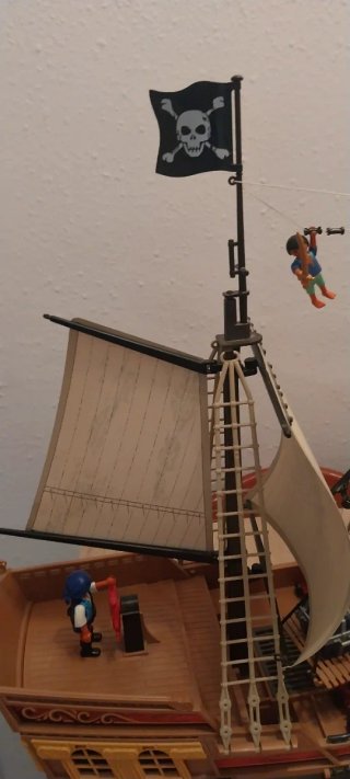 Playmobil,barco,lote,piratas,fortaleza,isla,fortin