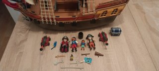 Playmobil,barco,lote,piratas,fortaleza,isla,fortin
