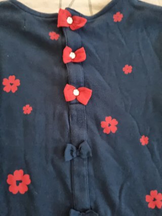 Vestido Boboli Flores Talla 10