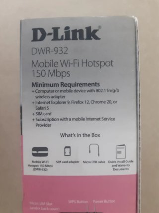 Router WiFi 4G D-Link DWR-932 N300