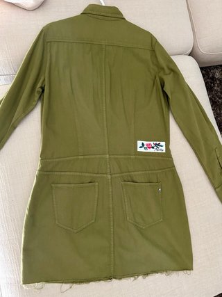 Vestido Replay verde oliva
