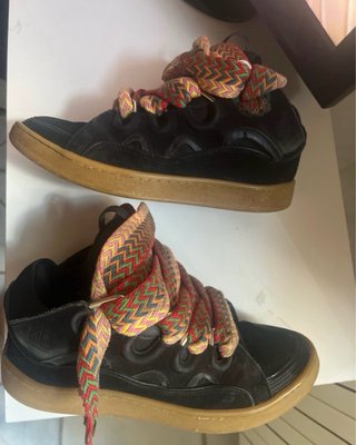 Lanvin Scarpa alta nera multicolore