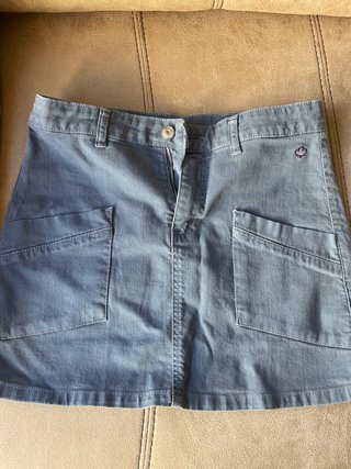 Falda mini vaquera niña Noon azul