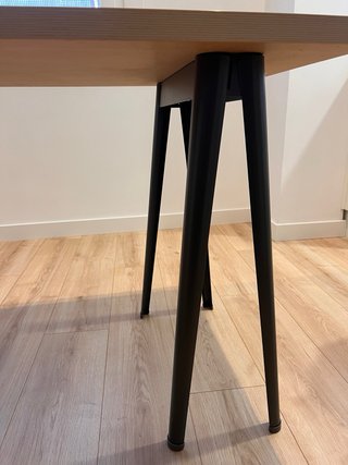 Escritorio Ikea Madera Negro/Marrón