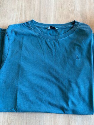 Camiseta Scalpers Azul Teal Hombre