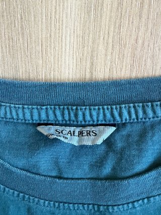Camiseta Scalpers Azul Teal Hombre