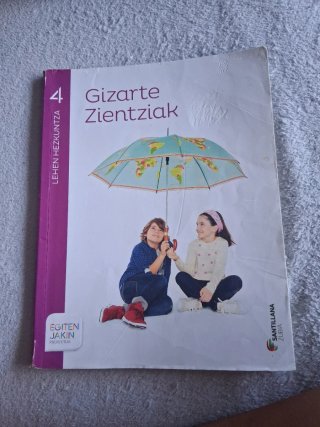 Gizarte zientziak, 4 Lehen Hezkuntza Egiten jak...