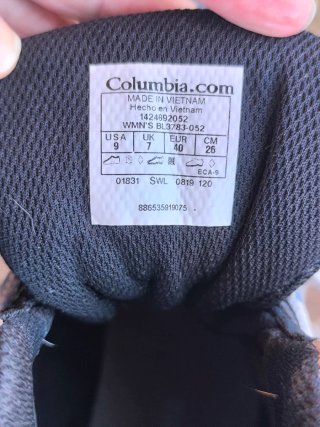 Botas senderismo Columbia impermeables mujer
