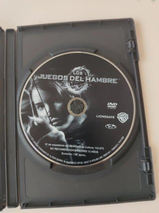 DVD Los Juegos del Hambre