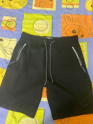 Pull&Bear Pantalón Corto Negro