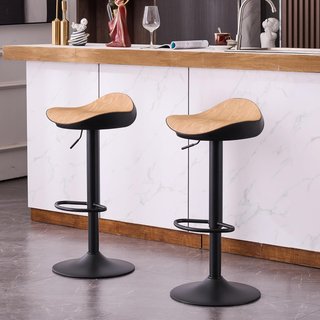 Pack 2 Taburetes Altos Bar YOUNIKE Giratorios