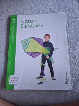 Natura zientziak, 3 Lehen Hezkuntza Egiten jaki...