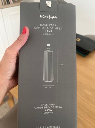 Vendo 2 bases de lampara ceramica sin estrenar