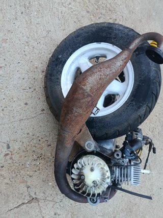 Motor de Scooter con Rueda Yamaha Piaggio Peugeot