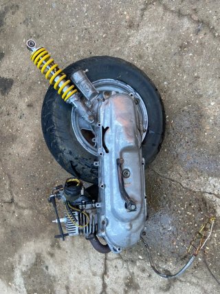 Motor de Scooter con Rueda Yamaha Piaggio Peugeot