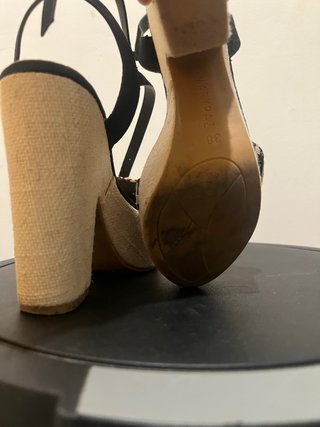 Sandalias de cuña con plataforma
