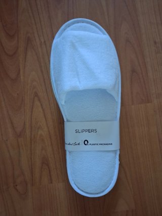 Chanclas blancas