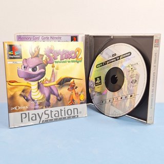Spyro 2: Gateway to Glimmer PS1 Platinum