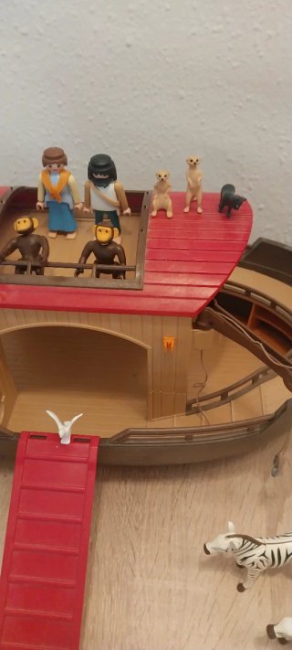 Playmobil,arca noe,lote,barco,animales,zoo,sabana
