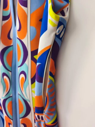 Vestido midi Zara estampado M