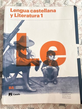 Lengua castellana y literatura 1, Bachillerato