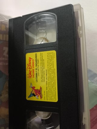 La Dama y el Vagabundo VHS Disney Clásicos
