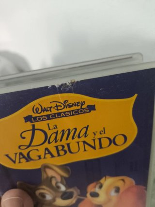 La Dama y el Vagabundo VHS Disney Clásicos