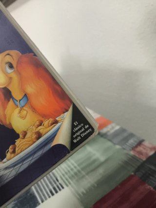 La Dama y el Vagabundo VHS Disney Clásicos