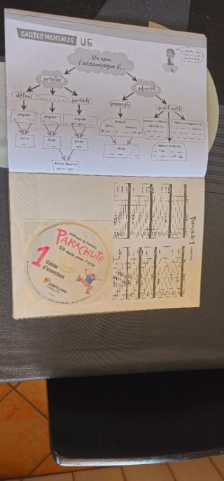 Parachute, methode de français Cahier d'exercic...