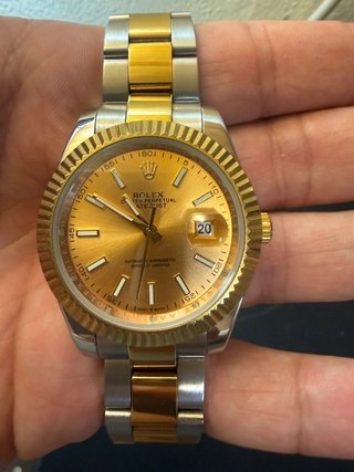 Rolex Datejust Oro e Argento