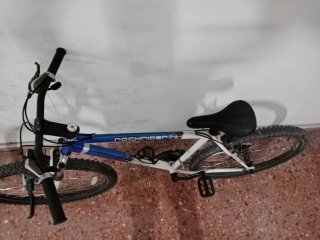 Bicicleta Montaña 26 Azul/Blanca