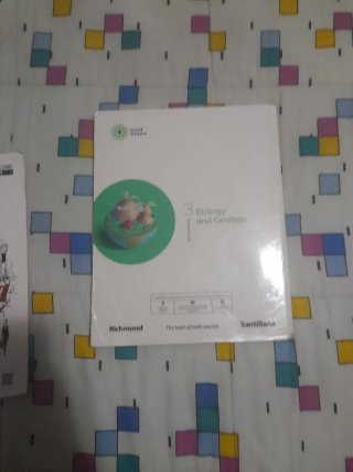 Libro de biología y geología en inglés 🇬🇧