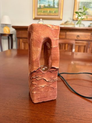 Lampada pietra handmade USA