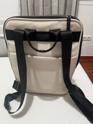 Mochila Parfois Beige y Gris