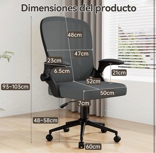 naspaluro Silla de Oficina, Silla Escritorio