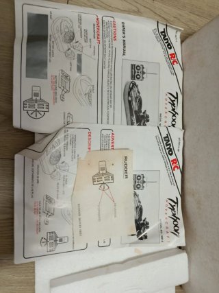 Hovercraft Radio Control TAIYO TYPHOON