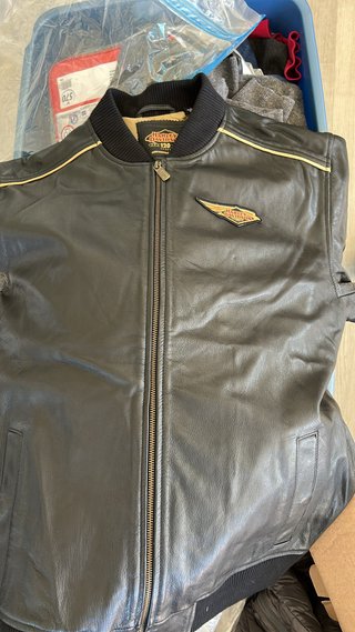 Chaqueta Harley Davidson 120 Aniversario Piel