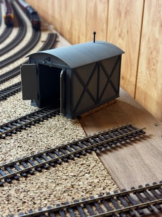 Almacén ferroviario escala HO