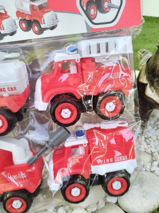 Camión Bombero Desmontable Juguete
