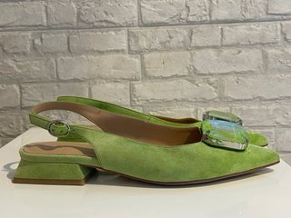 Zapatos Alma en Pena slingback joya T37