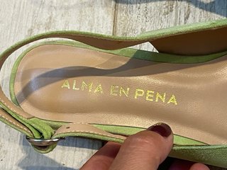 Zapatos Alma en Pena slingback joya T37